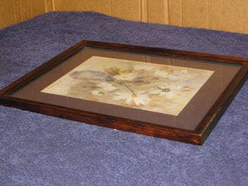 Listing 7 of 10 for V Massey Flowers In a Vase Scene Original Watercolour Painting