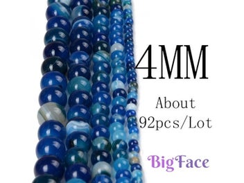 Listing 3 of 9 for 4 6 8 10 12mm Natural Stone Beads Lava Amazonite Agates Amethysts Turuoqises