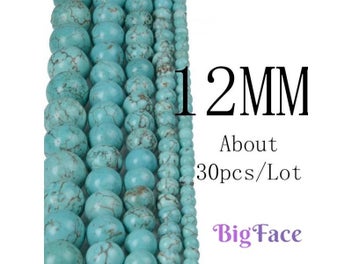 Listing 7 of 9 for 4 6 8 10 12mm Natural Stone Beads Lava Amazonite Agates Amethysts Turuoqises