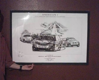 Listing 4 of 4 for HOLDEN - Hand Drawn Supercars