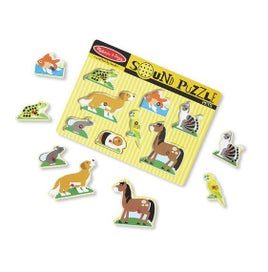 Listing 2 of 2 for Melissa & Doug Sound Puzzle - Pets 8pc