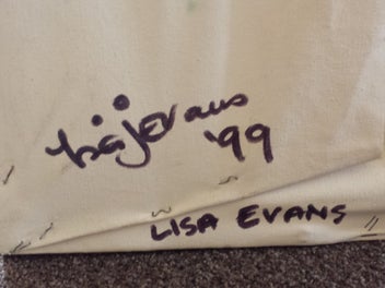 Listing 4 of 4 for HUGE OIL PAINTING ON CANVAS | SUBJECT: PARNELL VILLAS | ARTIST: LISA EVANS