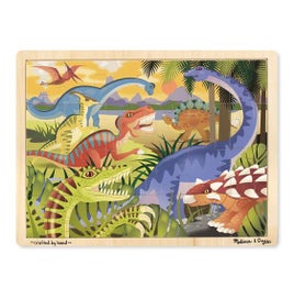Listing 2 of 2 for Melissa & Doug Jigsaw Puzzles - Dinosaurs 24pc