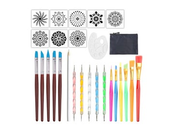 Listing 4 of 5 for 27Pcs Mandala Dotting Tools for Painting Rocks DIY Drawing Tools Kit