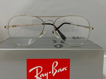 Listing 7 of 7 for RAYBAN Metal Aviator Frame RB6489 2509 B/G/S/B