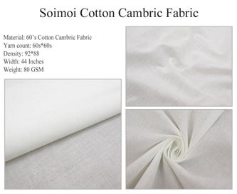 Listing 3 of 4 for Soimoi Indigo Blue Decorative 58 Inches Wide Shibori Printed Cotton Voile Sewing