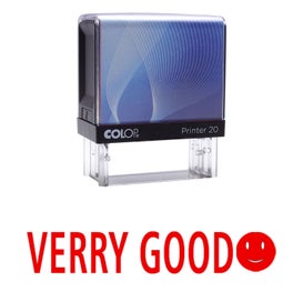 Listing 3 of 4 for SCANNED Self Inking Rubber Stamp Red Ink Office Stationary Custom Colop Stamps