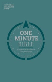 Listing 1 of 1 for CSB One Minute Bible SPECIAL PRICE - just 16.99 -- EXCELLENT VALUE