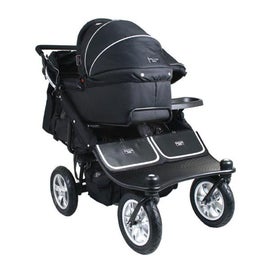 Listing 2 of 2 for Valco Baby Trimode Twin Bassinet Infant Travel for Stroller Pram Raven Black