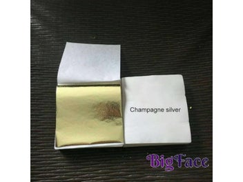 Listing 11 of 13 for 100pcs 14x14cm Art Craft Paper Foil Leaves For Gilding DIY Decoration