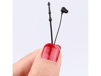 Listing 7 of 10 for 1000PCS 3/5/7/9 Inch Transparent Black Loop Locks Plastic Snap Lock Pins