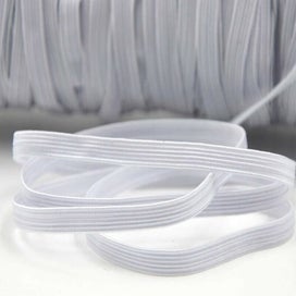 Listing 7 of 10 for Roll Elastic Cord Braided Band Flat Stretch String Face Mask Sewing - 100 Yards