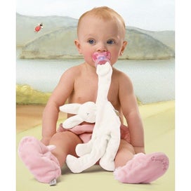 Listing 2 of 2 for Bunnies By The Bay Silly Buddy - White Bunny