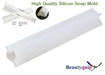 Listing 4 of 4 for Soap Mold Long Heart Tube Mold 305mm long