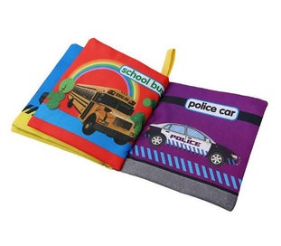 Listing 4 of 5 for Baby Educational Soft Cloth Book - Vehicles