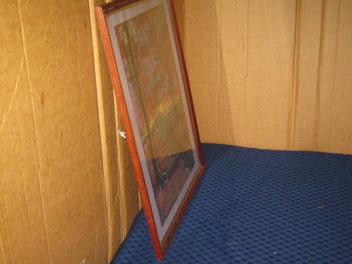 Listing 9 of 10 for Rusty - Trees & Moon Landscape Original painting - oil pastels ?