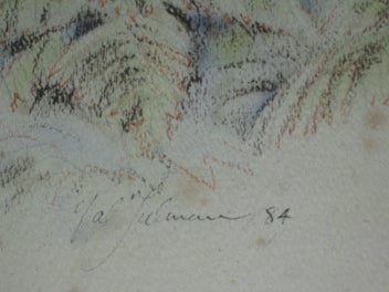 Listing 14 of 20 for Val Tubman - Scenes of Waihi - Large montage of Waihi Area scenes original art