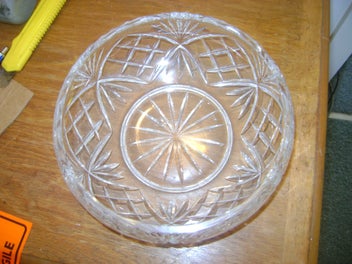 Listing 2 of 2 for CUT CRYSTAL BOWL
