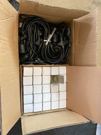 Listing 4 of 5 for 16 meter outdoor festoon lights brand new