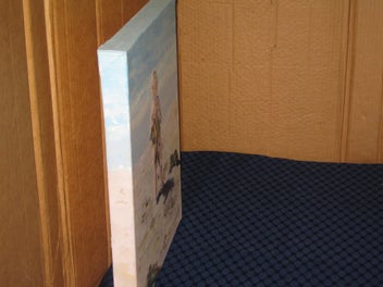 Listing 9 of 10 for Henry ' Child at Beach With Seaweed ' original oil on Canvas ? Painting