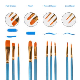 Listing 2 of 9 for Painting Brush Set