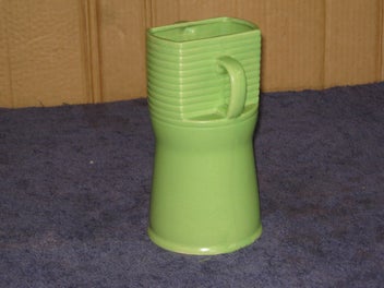 Listing 4 of 20 for NOT Sylvac ? Retro Art Deco Vase - quite different & beautiful