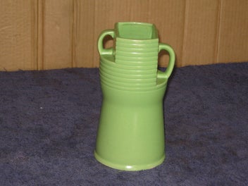 Listing 6 of 20 for NOT Sylvac ? Retro Art Deco Vase - quite different & beautiful