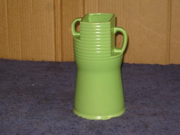 Listing 8 of 20 for NOT Sylvac ? Retro Art Deco Vase - quite different & beautiful