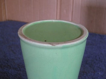 Listing 18 of 20 for NOT Sylvac ? Retro Art Deco Vase - quite different & beautiful