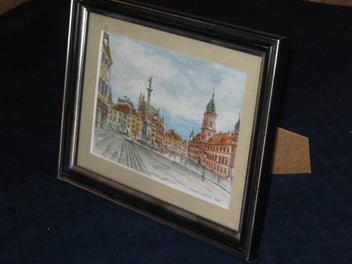 Listing 12 of 14 for Warszawa Stare Miasto Signed original pen & watercolour artwork