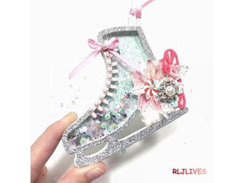 Listing 1 of 7 for Ice Skate Shaker Popcorn Box Metal Cutting Dies Stencils For DIY Scrapbooking