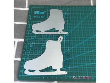 Listing 5 of 7 for Ice Skate Shaker Popcorn Box Metal Cutting Dies Stencils For DIY Scrapbooking