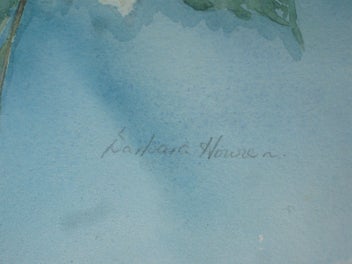 Listing 9 of 16 for Barbara Howie - Hellebores / Winter Roses - Original Artwork Watercolour