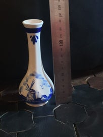 Listing 2 of 4 for Lovely Little DELFT Vase