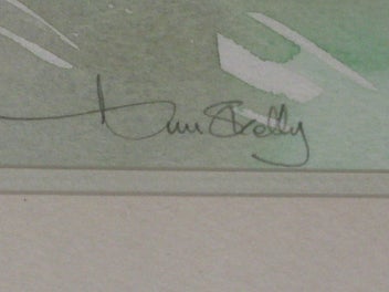 Listing 8 of 12 for Skelly or Kelly - Three Pots In The Garden - Original Watercolour Painting