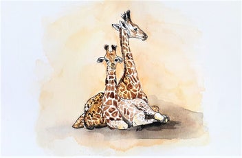 Listing 4 of 6 for ORIGINAL Giraffe Series