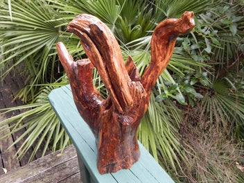 Listing 2 of 11 for The Swan and the Dinosaur - A Kanuka Sculpture