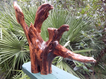 Listing 3 of 11 for The Swan and the Dinosaur - A Kanuka Sculpture