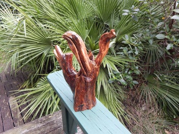 Listing 9 of 11 for The Swan and the Dinosaur - A Kanuka Sculpture