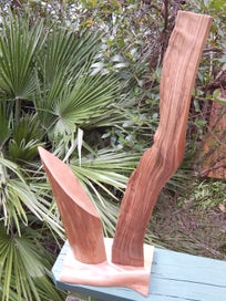 Listing 4 of 12 for Old & New Flames - A Kanuka Sculpture
