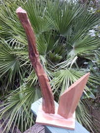 Listing 9 of 12 for Old & New Flames - A Kanuka Sculpture