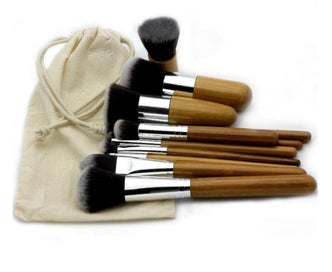 Listing 3 of 4 for 11PCS Bamboo Handle Cosmetic Brush Sets
