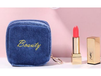 Listing 3 of 8 for Mini Velvet Cosmetic Bag Lipstick Purse
