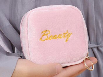 Listing 5 of 8 for Mini Velvet Cosmetic Bag Lipstick Purse