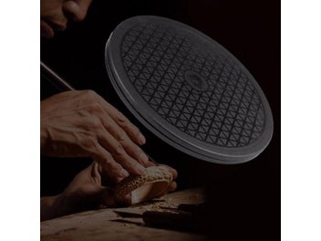 Listing 4 of 9 for 30cm Plastic Pottery Wheel Rotate Turntable For Clay Sculpture