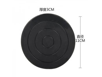Listing 4 of 14 for 10cm Black Pottery Wheel 360 Rotation Rotary Plate For Clay Sculpture