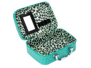 Listing 7 of 7 for PU Leather Mini Cosmetic Organizer Case Travel Makeup Bag Storage Bag