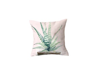 Listing 3 of 4 for 3PCS Plant Printing Decorative Upholstery Cozy Throw Pillow Cases - 3PCS