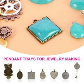 Listing 6 of 9 for Resin Molds Silicone Mold Crystal Tray DIY Jewelry Kit