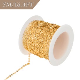 Listing 10 of 10 for Jewelry Making Necklace Chain Link